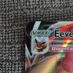 Pokemon TCG Eevee VMAX SWSH087 Promo & Sylveon VMAX 075/203 Holo Lot - Image 3