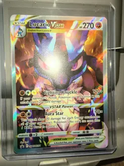 Lucario VSTAR SWSH291 Holo Promo Sword & Shield Promo Pokemon - Image 1