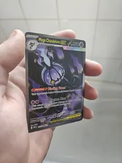 English Pokemon TCG Mega Chandelure ex Pitch Black SIR #115/084 NM/MINT!! - Image 2