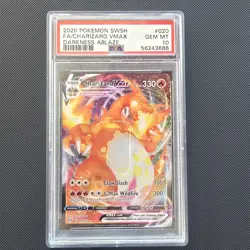 Charizard VMAX 020/189 Darkness Ablaze Holo PSA 10 Pokemon TCG - Image 1