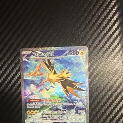 The Pokemon Company Zapdos ex 202/165 SV 151 Full Art Holo SIR Eng 200 HP - Image 3