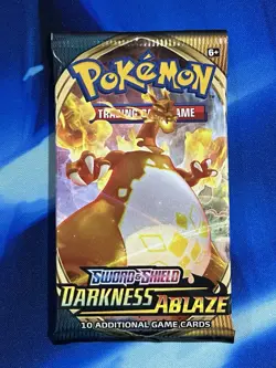 Pokemon 2020 Sword & Shield Darkness Ablaze Booster Pack Lot X8 Mixed SwSh Nm - Image 4