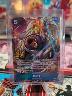 Issho (Alt Art) EB04-022 Rare One Piece OP14 The Azure Sea’s Seven Near Mint - Image 1