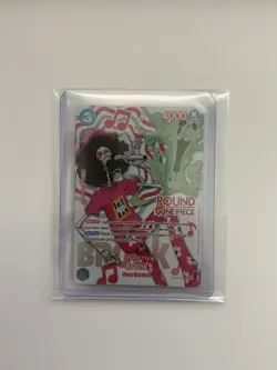 Brook - One Piece x Round 1 Promo Card - OP11-056 - ENGLISH - NM/MT - Image 1
