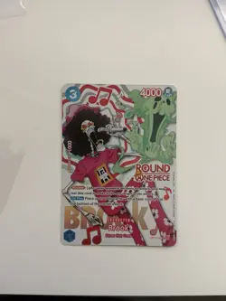 Brook - One Piece x Round 1 Promo Card - OP11-056 - ENGLISH - NM/MT - Image 2