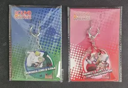 10 Packs One Piece x Round1 Promo Pack English Version, 2 Keychains, Straw Hat - Image 4