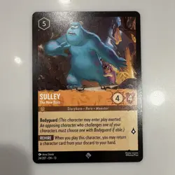 Disney Lorcana The First Chapter Sulley - The New Boss Foil Rare 24/207 EN - Image 1