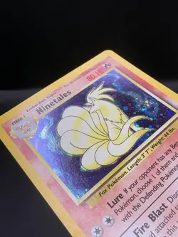 Ninetales - 13/130 - Pokemon Base Set 2 Holo Rare Card WOTC LP - Image 5