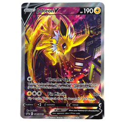 Jolteon V SWSH183 SWSH: Sword & Shield Promo Cards | BLACK STAR PROMO | NM - Image 2