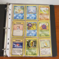 Vintage Pokemon Cards Rare Collection Binder 1999 90s Base Lot Fossil Jungle - Image 2