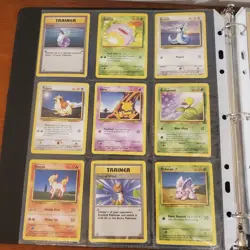 Vintage Pokemon Cards Rare Collection Binder 1999 90s Base Lot Fossil Jungle - Image 3