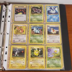 Vintage Pokemon Cards Rare Collection Binder 1999 90s Base Lot Fossil Jungle - Image 4