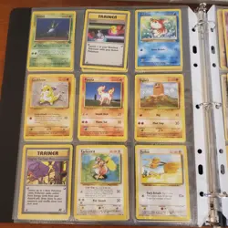 Vintage Pokemon Cards Rare Collection Binder 1999 90s Base Lot Fossil Jungle - Image 5