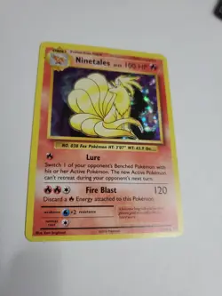 Ninetales Evolutions Holo Rare Pokemon TCG Trading Card 15/108 2016 - Image 1