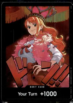 DON!! Card (Nami) Extra Booster: One Piece Heroines Edition One Piece Foil NM - Image 1