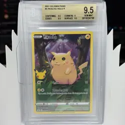 Pokemon Pikachu TCG Celebrations Card 005/025 25th Anniversary - Image 1