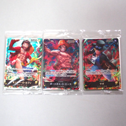 One Piece Card Luffy Ace Sabo 3set Seven-Eleven ST13-001 Unopened Japanese P187 - Image 1