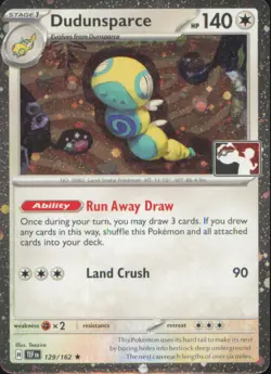 DUDUNSPARCE 129/162 HOLO RARE PRIZE PACK SERIES CARDS POKEMON NEAR MINT - Image 1