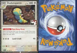 DUDUNSPARCE 129/162 HOLO RARE PRIZE PACK SERIES CARDS POKEMON NEAR MINT - Image 3