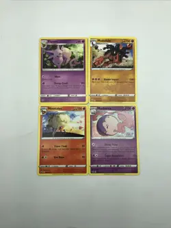 Lot Of 4 Pokemon TCG Non Holo Rare Cards See Pictures - Image 1