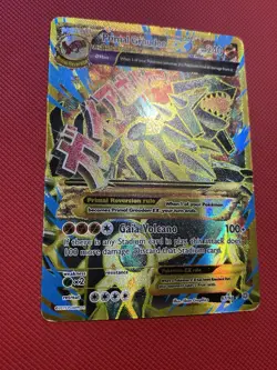 Primal Groudon EX (Shiny Full Art) 97/98 XY - Ancient Origins Pokemon Card TCG - Image 3