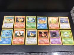 Lot Of 12 Vintage Non-Holo Pokemon Cards - No Duplicates - NICE! - Image 1