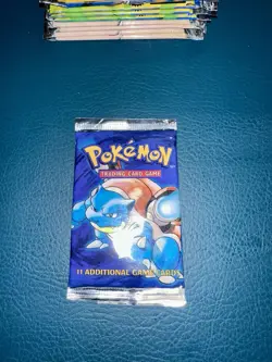 Pokemon Base Set Booster Pack RESEALED Guaranteed Holo From Set Plus Set Cards13 - Image 1