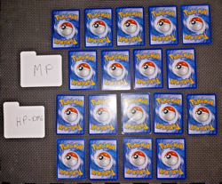 2014-2016 Pokemon XY Blackstar promo Holo 18 card lot MP-HP/DMG - Image 2
