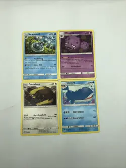 Lot Of 4 Pokemon TCG Non Holo Rare Cards See Pictures - Image 1