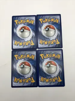 Lot Of 4 Pokemon TCG Non Holo Rare Cards See Pictures - Image 2