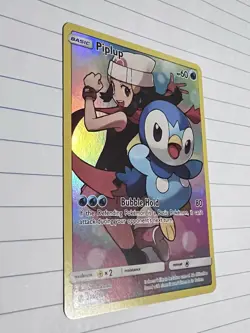 Piplup 239/236 Cosmic Eclipse Secret Rare Holo NM Pokemon Card - Image 3