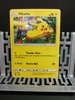 Pikachu SM04 Holo Promo Card LP - Image 1