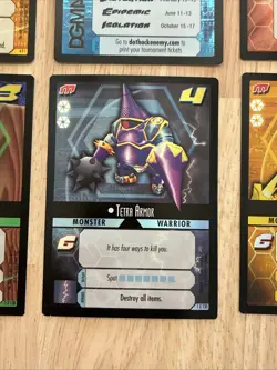 Dot Hack .Hack Enemy TCG Lot of 20 Tournament Promo Foil Insert Cards M/NM - Image 5
