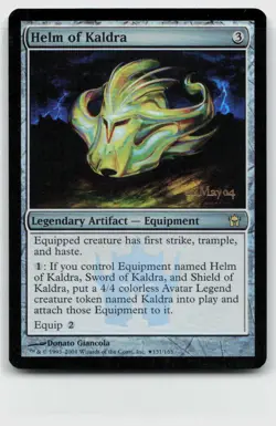 Helm of Kaldra Foil P Prerelease Cards 131 NM - Image 1