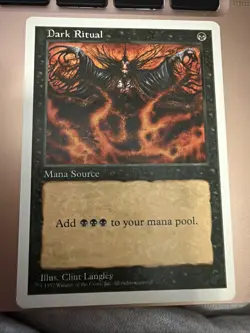 Dark Ritual MTG Core Set 5th Edition Regular - Image 1