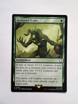 Hardened Scales - MTG Fallout - NM - Image 1