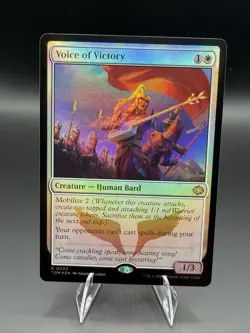 Voice of Victory FOIL R 0033 Tarkir Dragonstorm - Image 1