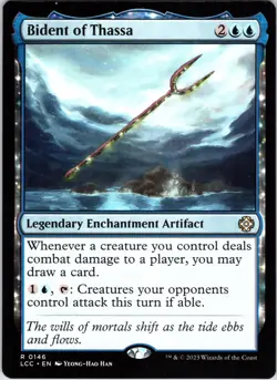 Bident of Thassa 146 Commander: The Lost Caverns of Ixalan NM - Image 1