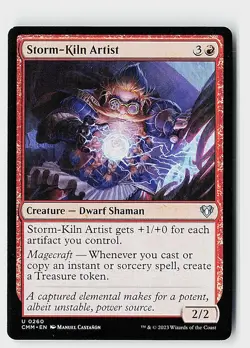 Storm-Kiln Artist U Commander Masters 260 NM - Image 1