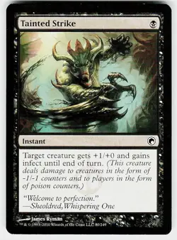 Tainted Strike C Scars of Mirrodin 80 NM - Image 1