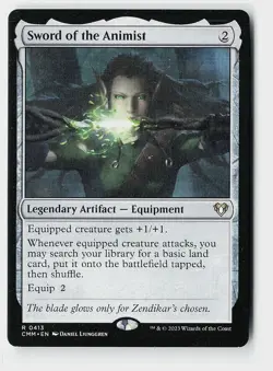 Sword of the Animist R Commander Masters 413 NM - Image 1