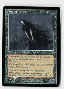 Street Wraith (Retro Frame) Foil C Dominaria Remastered 311 NM - Image 1