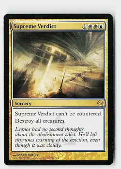Supreme Verdict R Return to Ravnica 201 NM - Image 1