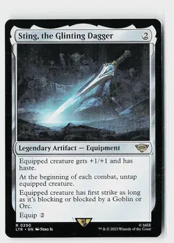 Sting, the Glinting Dagger R Universes Beyond: The Lord of the Rings: Tales of M - Image 1