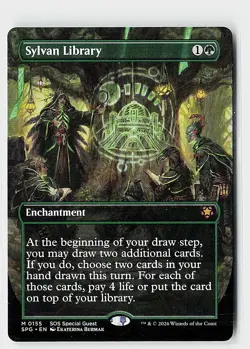 Sylvan Library (Borderless) M Special Guests 155 NM - Image 1