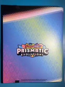 Eevee 360 Card Binder - Pokemon Prismatic Evolutions Collection (Binder ONLY) - Image 2