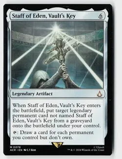 Staff of Eden, Vault's Key M Universes Beyond: Assassin's Creed 76 NM - Image 1