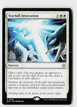 Starfall Invocation R Bloomburrow 34 NM - Image 1