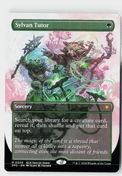 Sylvan Tutor (Borderless) M Special Guests 59 NM - Image 1