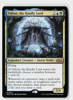 Talion, the Kindly Lord Normal M Wilds of Eldraine 215 NM - Image 1